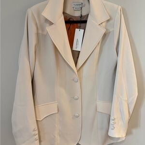 Liu Jo Women's Elegant Beige Blazer